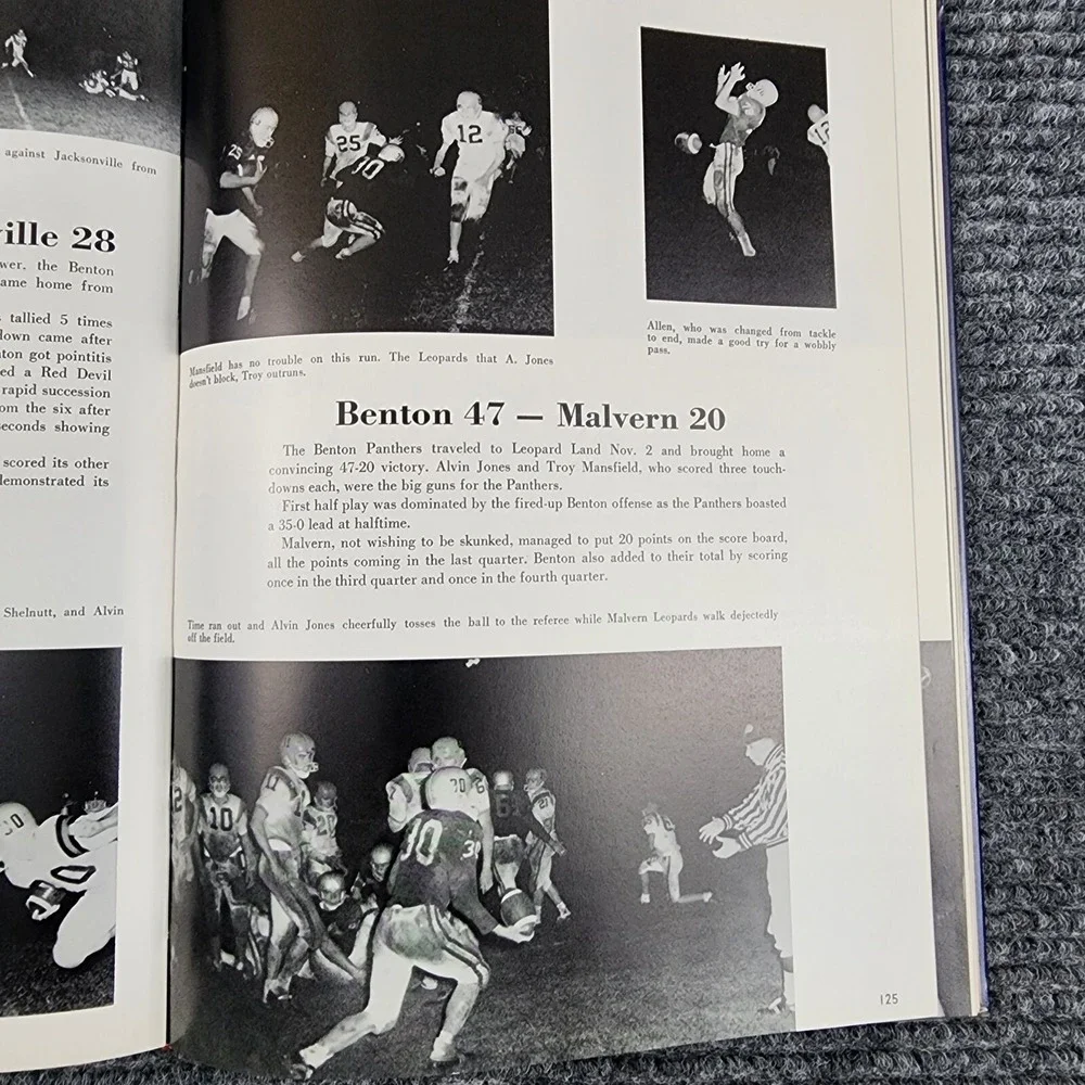 1963 Benton‎ High School Yearbook Arkansas Panther